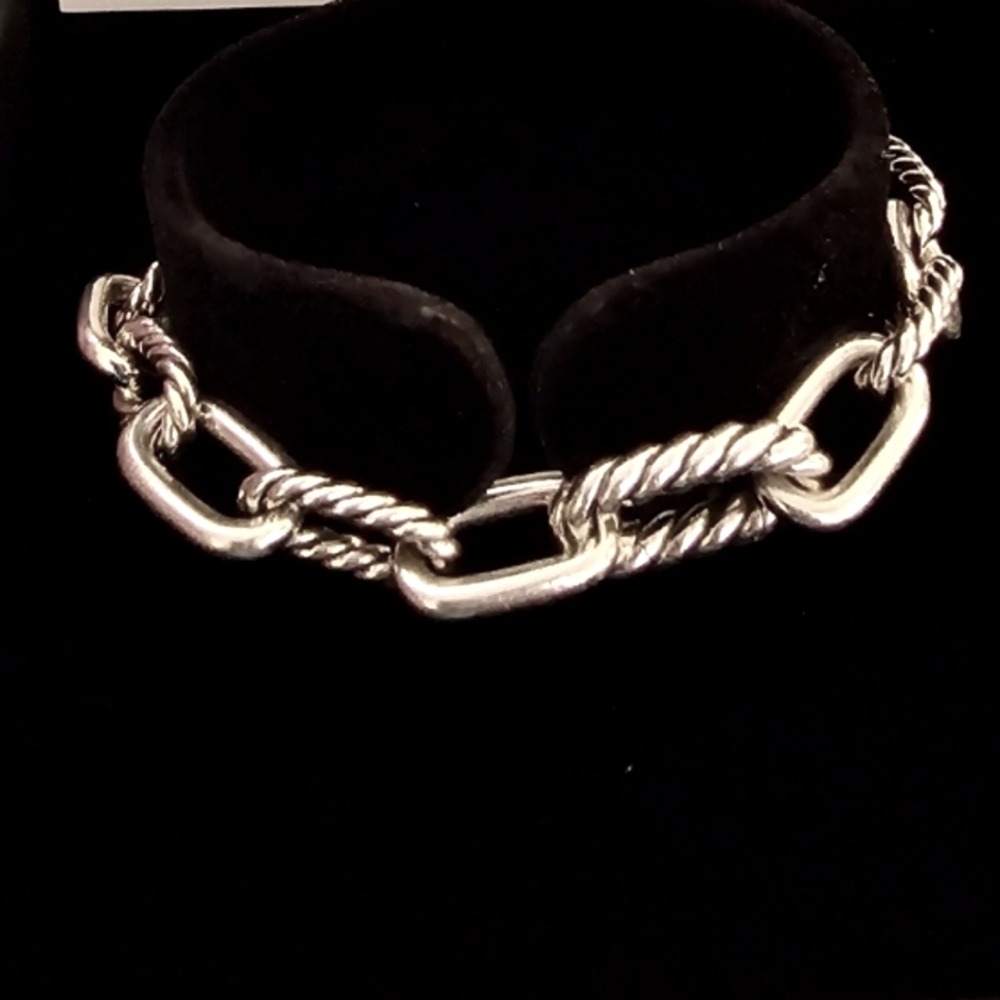 David Yurman Madison Chain Bracelet in Sterling Silver.